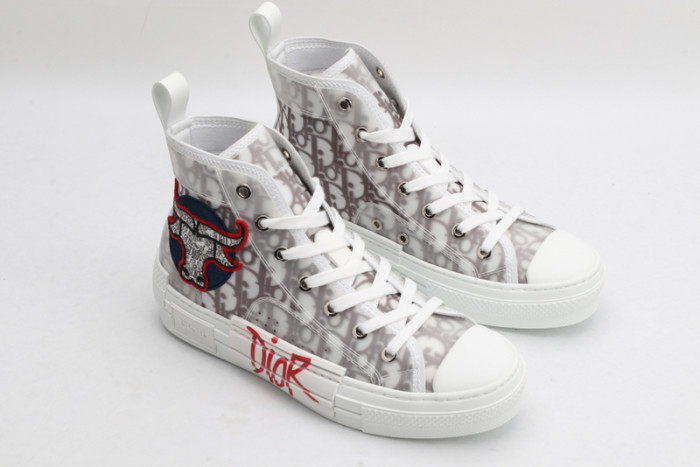 DR B23 OBLIQUE HIGH TOP SNEAKER