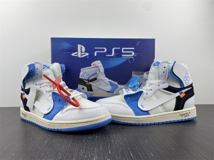 OW Air Jordan 1 AQ0818-168
