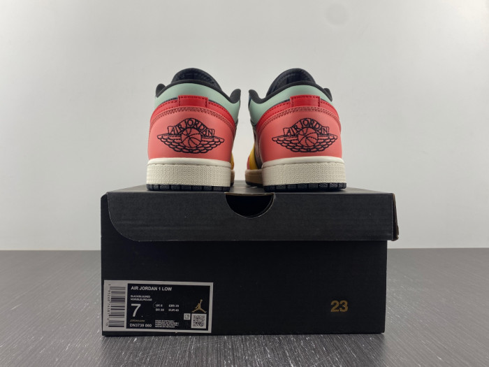 AIR JORDAN 1 LOW “BLACK MULTI” DN3739-060
