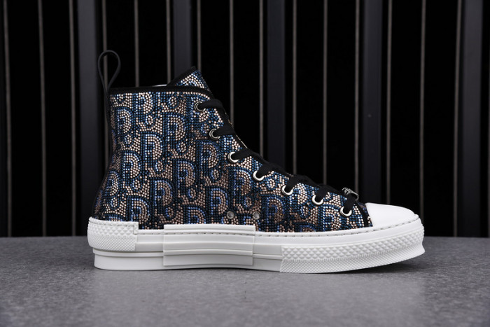 DR B23 OBLIQUE HIGH TOP SNEAKER