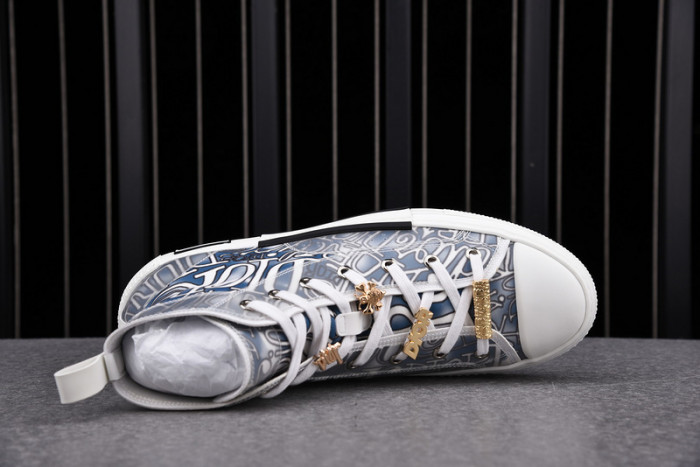 DR B23 OBLIQUE HIGH TOP SNEAKER