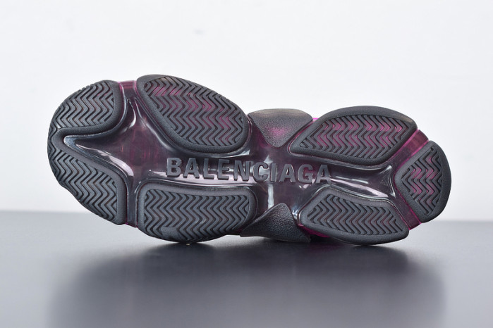 BL TRIPLE S TRAINERS CLEAR SOLE BLACK 541335 W09O1 9252