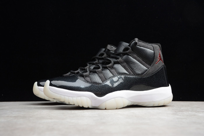 JORDAN 11 RETRO BP "72-10" black mens 378037-002