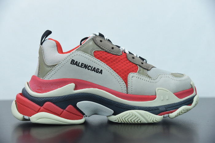 BL TRIPLE S TRAINERS CLEAR SOLE GREY GLOW WHITE 541624 W09OH 1009