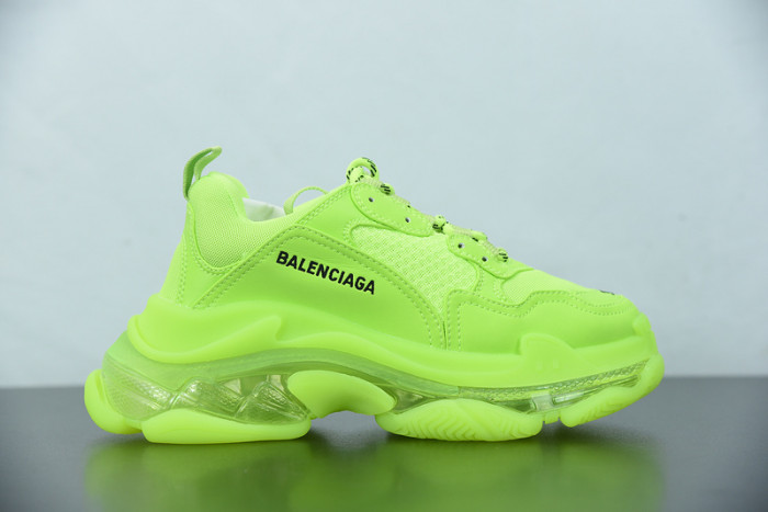 BL TRIPLE S TRAINERS CLEAR SOLE FLLO YELLOW 541624 W09O1 9002