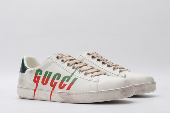 GC ACE EMBROIDERED LOW-TOP SNEAKER WITH LOGO