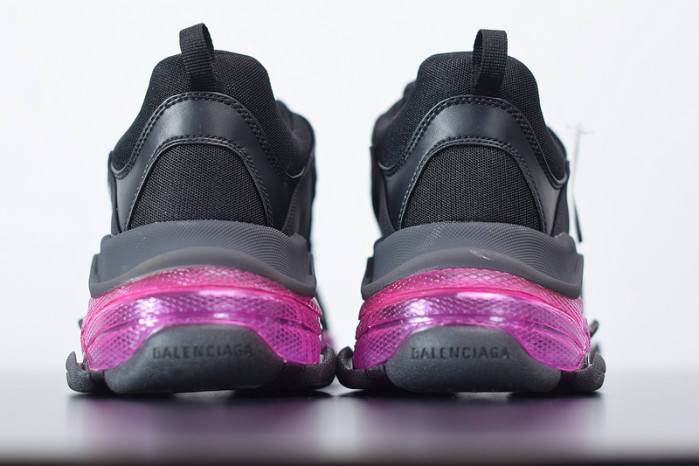BL TRIPLE S TRAINERS CLEAR SOLE BLACK 541335 W09O1 9252