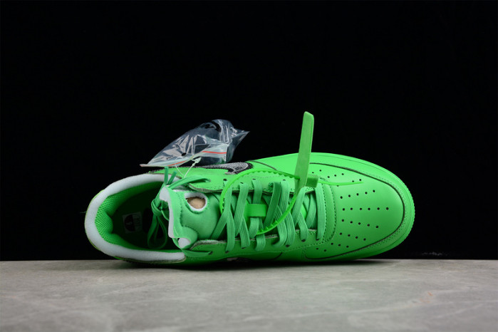NIKE OW X AIR FORCE 1 LOW “LIGHT GREEN SPARK” DX1419-300