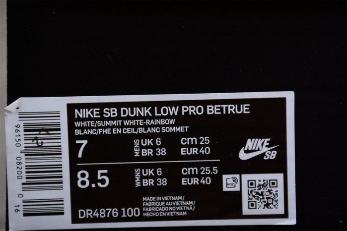 Nike Dunk Low "Be True" DR4876-100