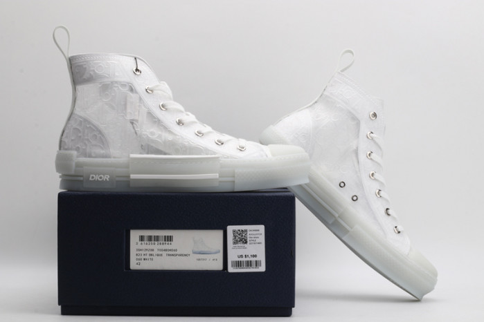 DR B23 OBLIQUE HIGH TOP SNEAKER