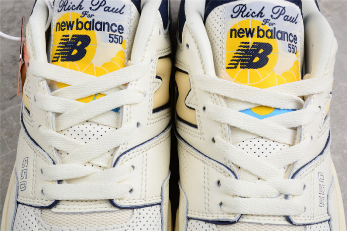 NEW BALANCE 550 WHITE BLACK BB550RP1