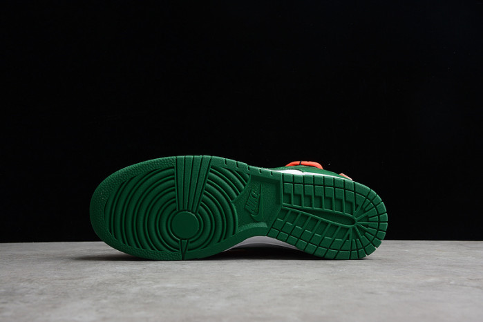 OW Nike Dunk Low Pine Green CT0856-100