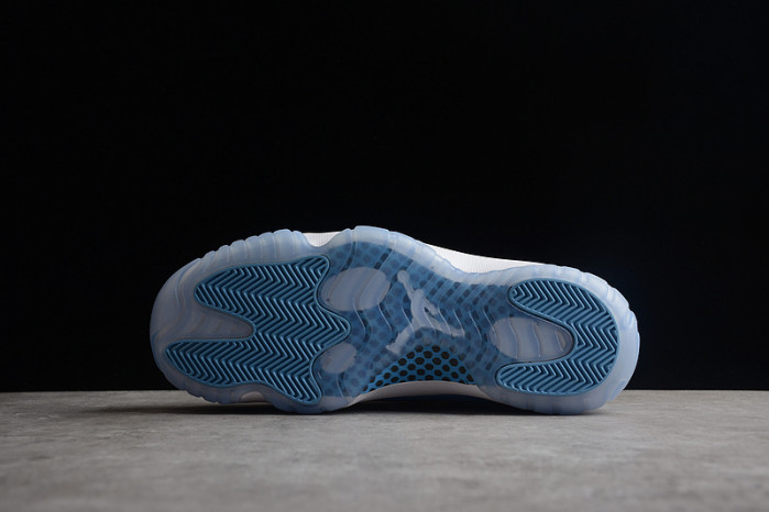 AIR JORDAN 11 RETRO LOW "CAROLINA 2017 RELEASE" mens 528895-106